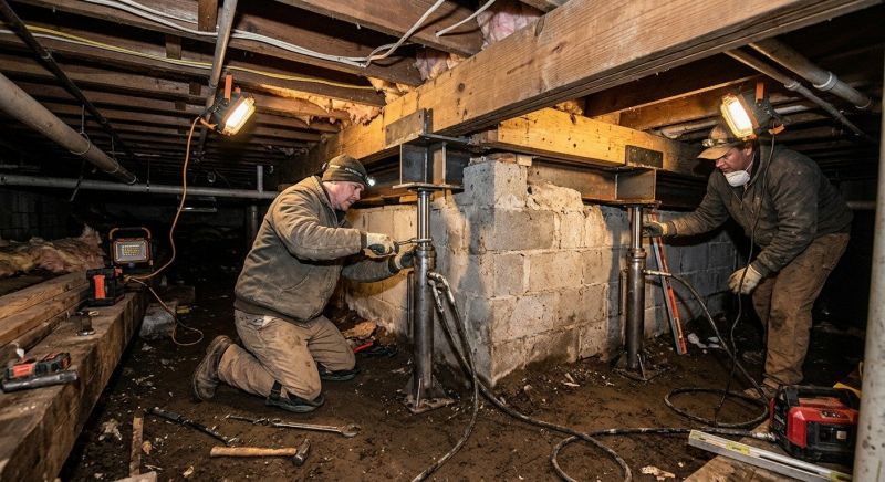 Crawl Space Leveling in Fort Collins, CO