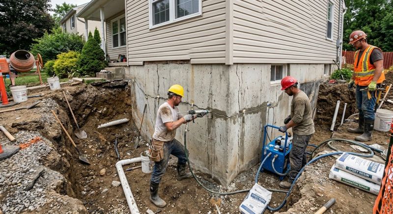 Deep Foundation Repair in Greenville, SC
