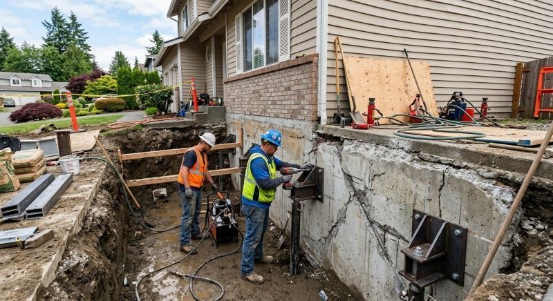 Foundation Underpinning in Columbus, OH