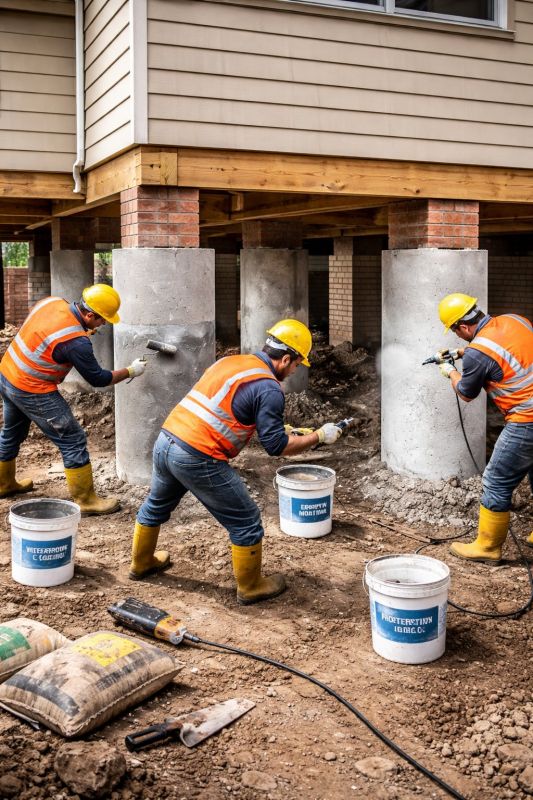 Structural Underpinning in Greenville, SC