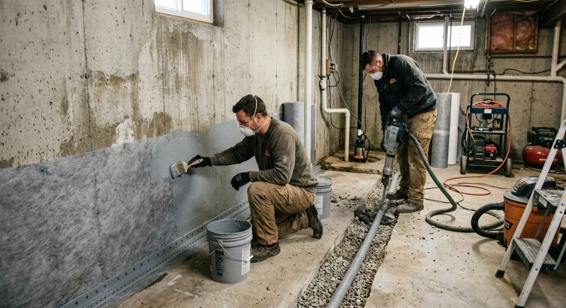 Wet Basement Repair in Fort Collins, CO