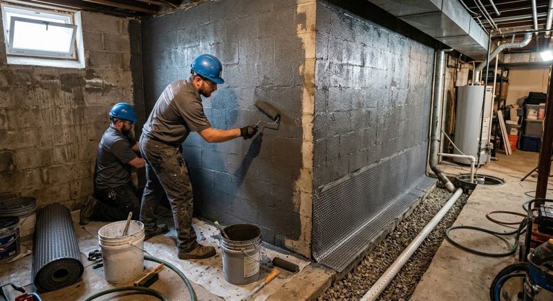 Basement Walls Waterproofing in Fort Myers, FL
