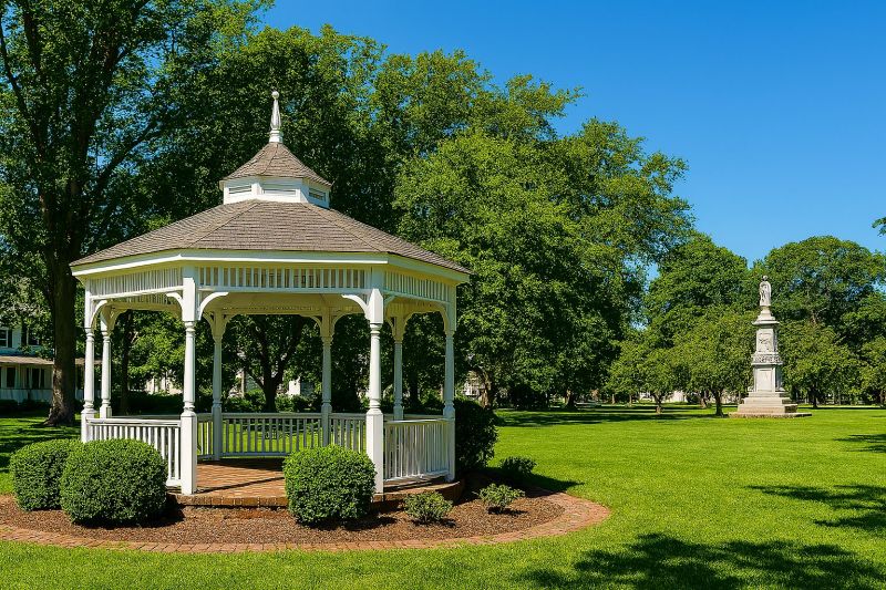 Local Building Raising in New Milford, CT