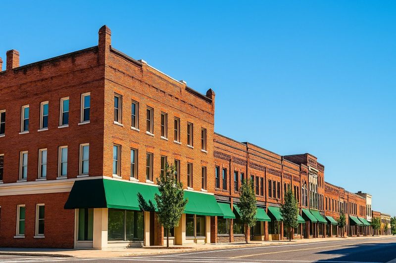 Local Building Raising in Hanover, PA