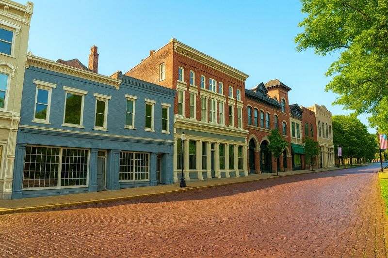 Local Building Raising in Mount Sterling, KY