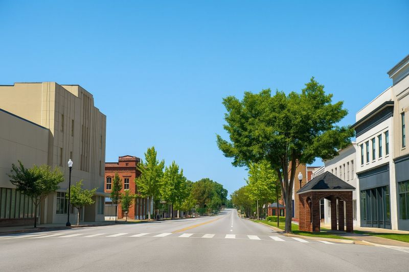 Local Building Raising in Florence, AL