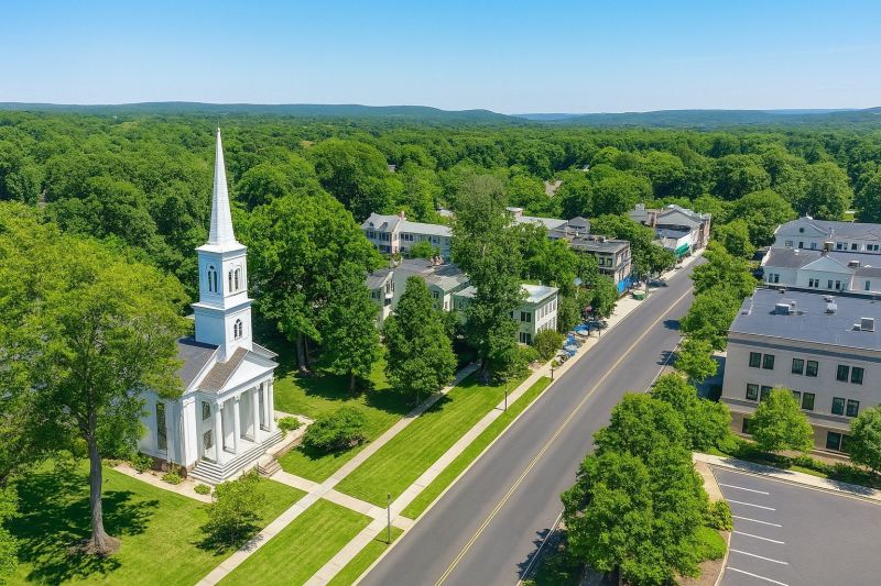 Local Building Raising in Ridgefield, CT