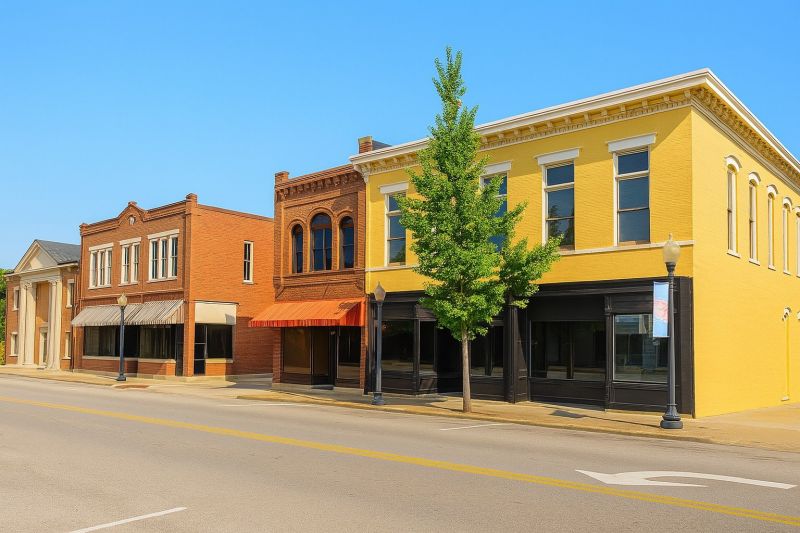 Local Building Raising in Somerset, KY