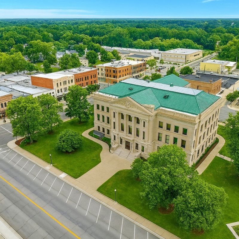 Local Building Raising in Auburn, IN
