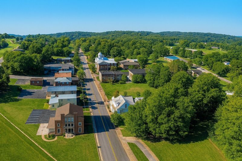 Local Building Raising in Dandridge, TN