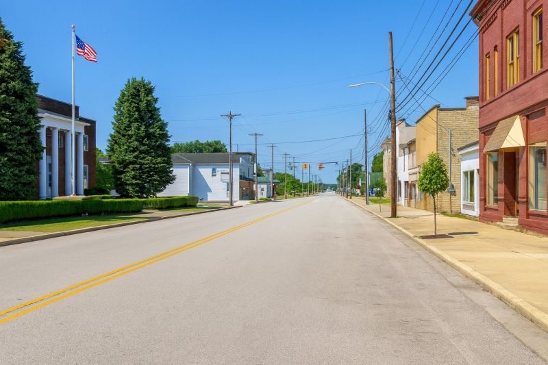 Local Building Raising in Bethel, OH