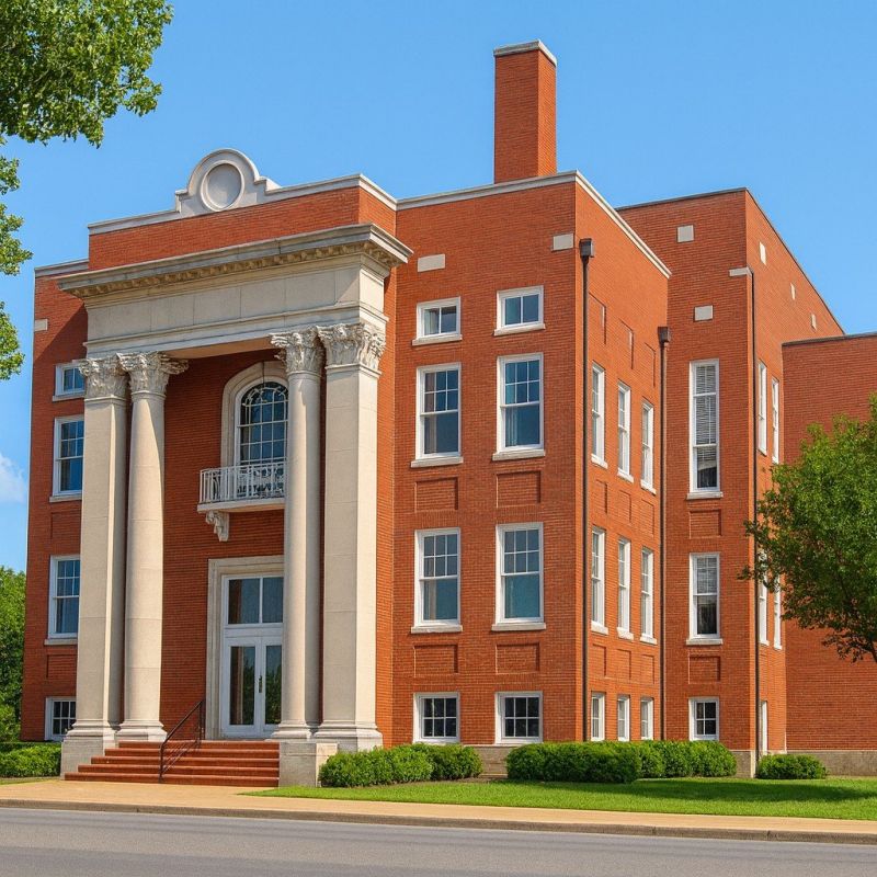 Local Building Raising in Leitchfield, KY