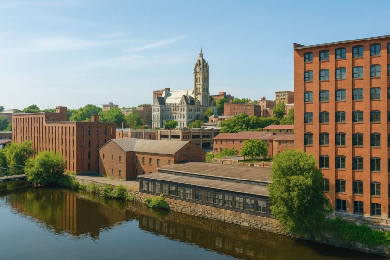 Local Building Raising in Holyoke, MA