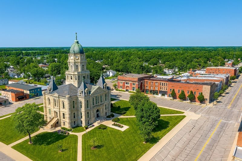 Local Building Raising in Columbia City, IN