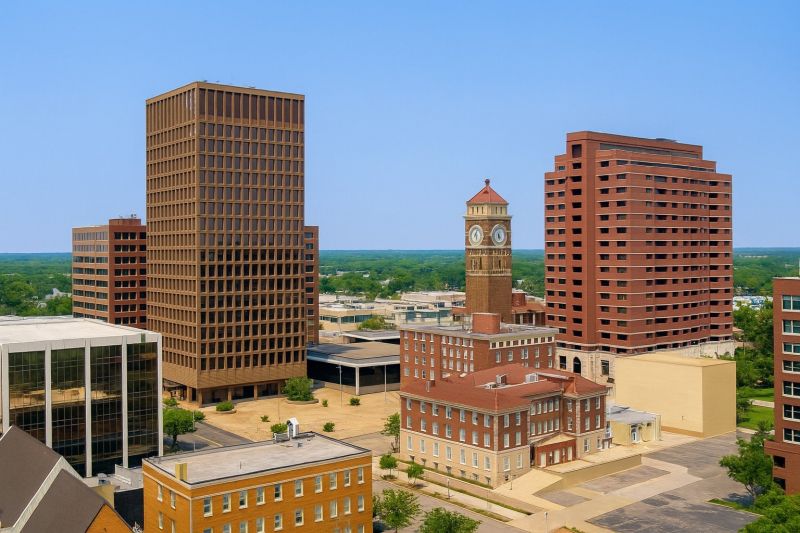 Local Building Raising in Bartlesville, OK