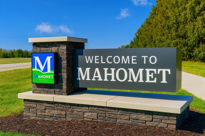 Local Building Raising in Mahomet, IL