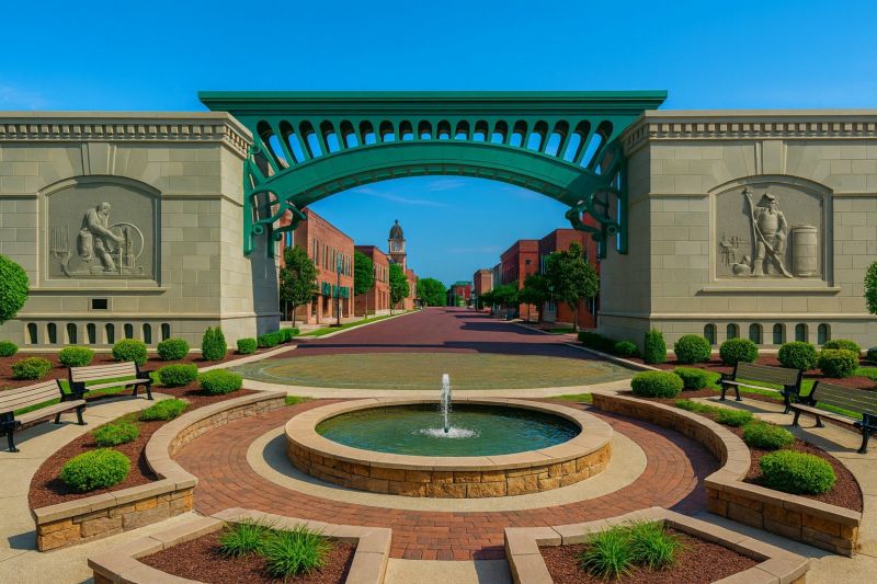 Local Building Raising in Bucyrus, OH