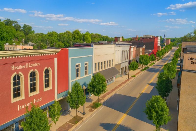Local Building Raising in Greenville, PA