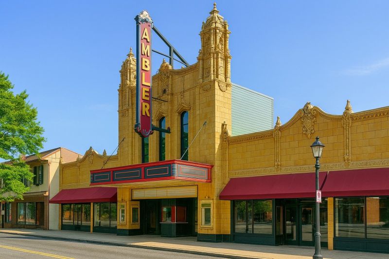 Local Building Raising in Ambler, PA