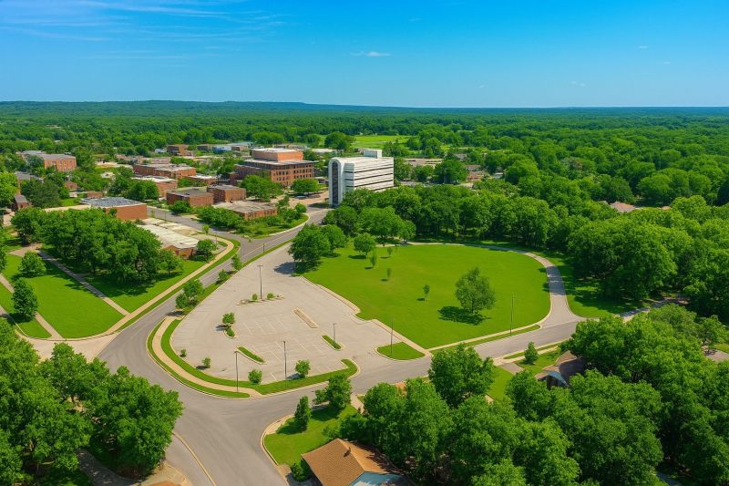Local Building Raising in Tahlequah, OK