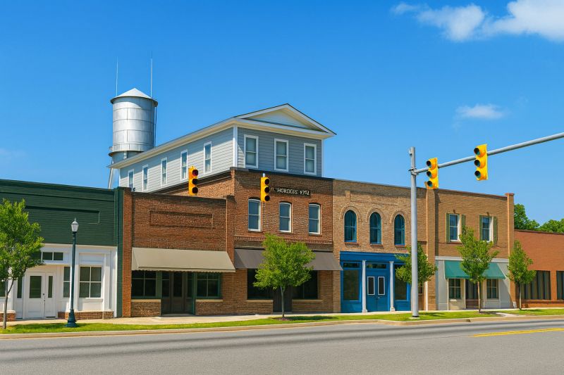 Local Building Raising in Pickens, SC