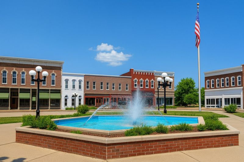 Local Building Raising in Washington, IL