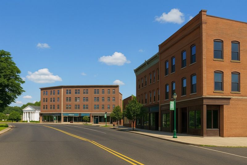 Local Building Raising in Plainville, CT