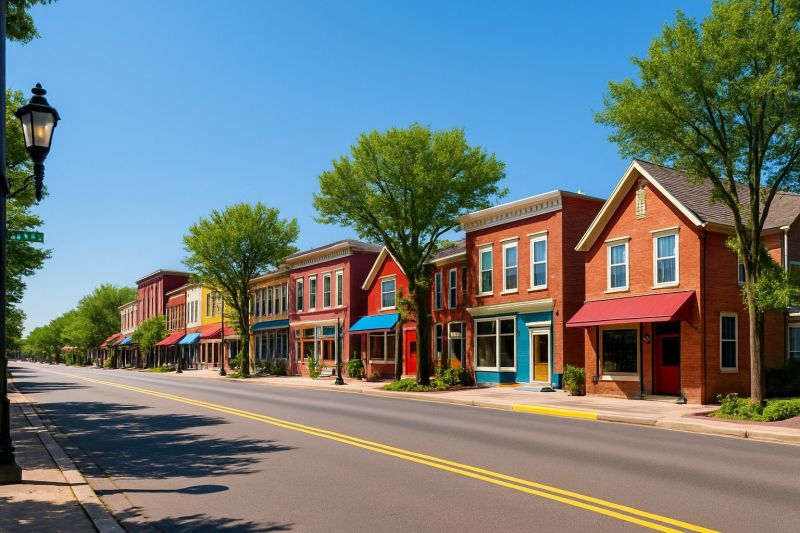 Local Building Raising in Brunswick, ME