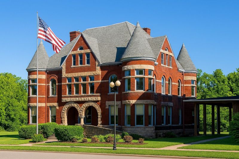 Local Building Raising in Harriman, TN