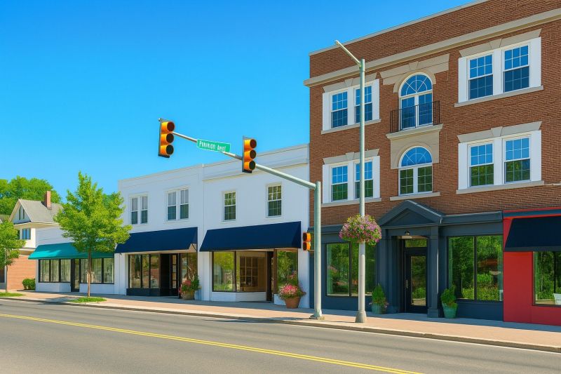 Local Building Raising in Bryn Mawr, PA