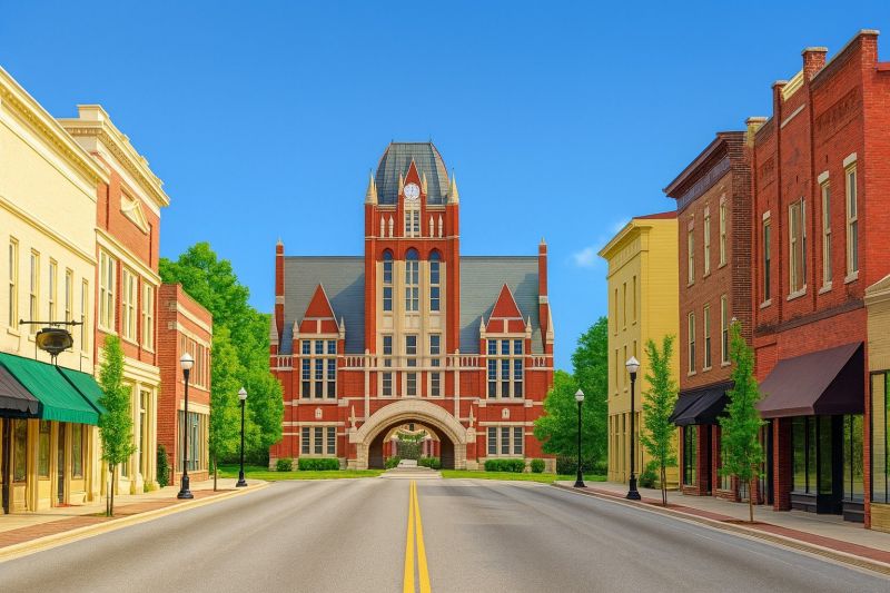 Local Building Raising in Bardstown, KY