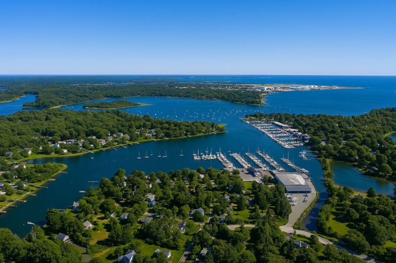 Local Building Raising in North Kingstown, RI