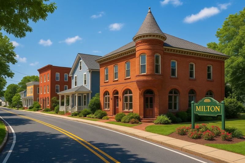 Local Building Raising in Milton, DE