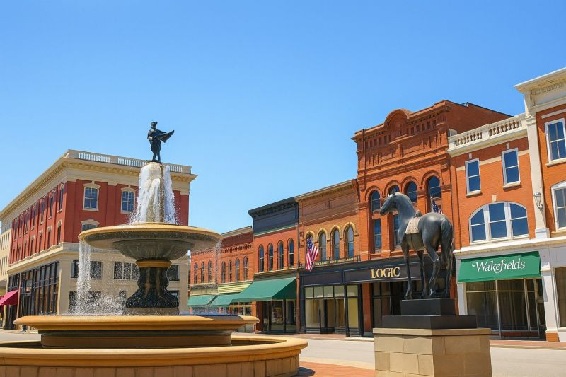 Local Building Raising in Shelbyville, KY