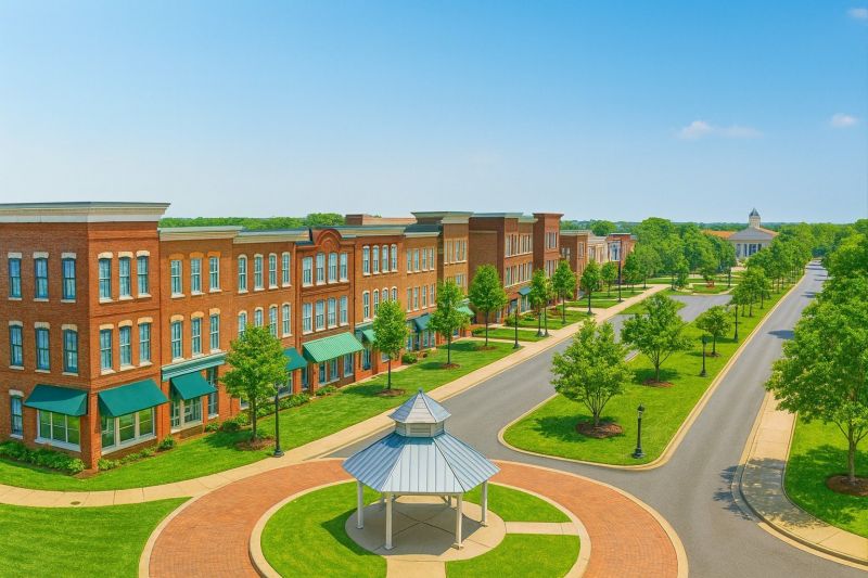 Local Building Raising in Choctaw, OK