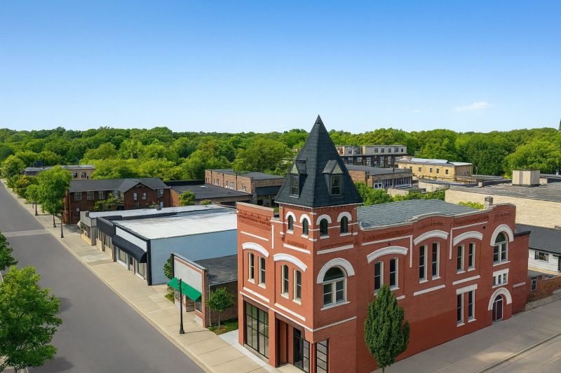 Local Building Raising in Delano, MN