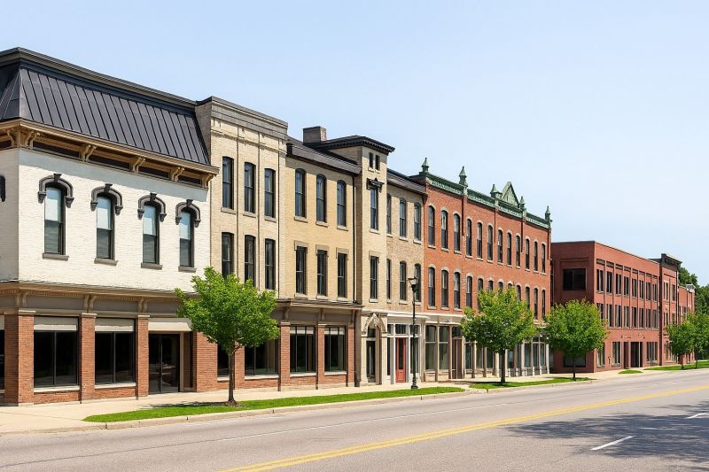 Local Building Raising in Delaware, OH