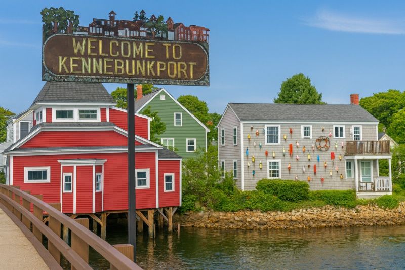 Local House Raising in Kennebunkport, ME