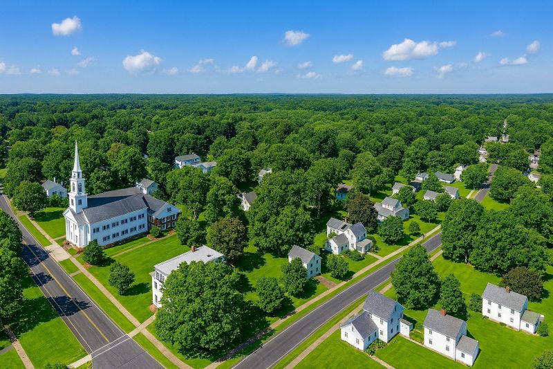 Local House Raising in Guilford, CT