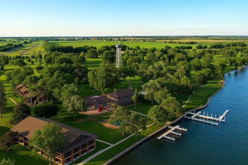 Local House Raising in Delavan, WI