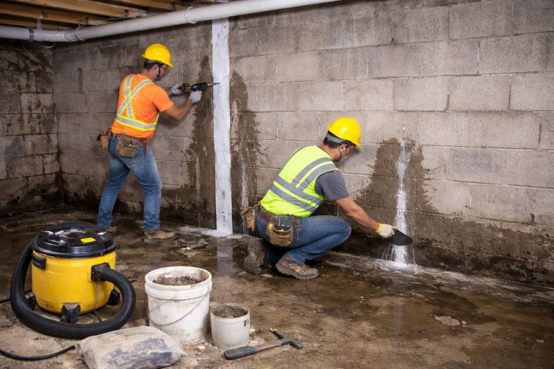 Wet Basement Repair in Greenville, SC